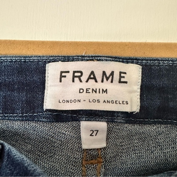 FRAME Denim Le Crop Mini Boot Bootcut Jean - Picture 6 of 7